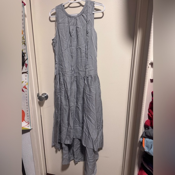 David Meister Womens Sleveless Dress Gray Medium Tall - Picture 2 of 5